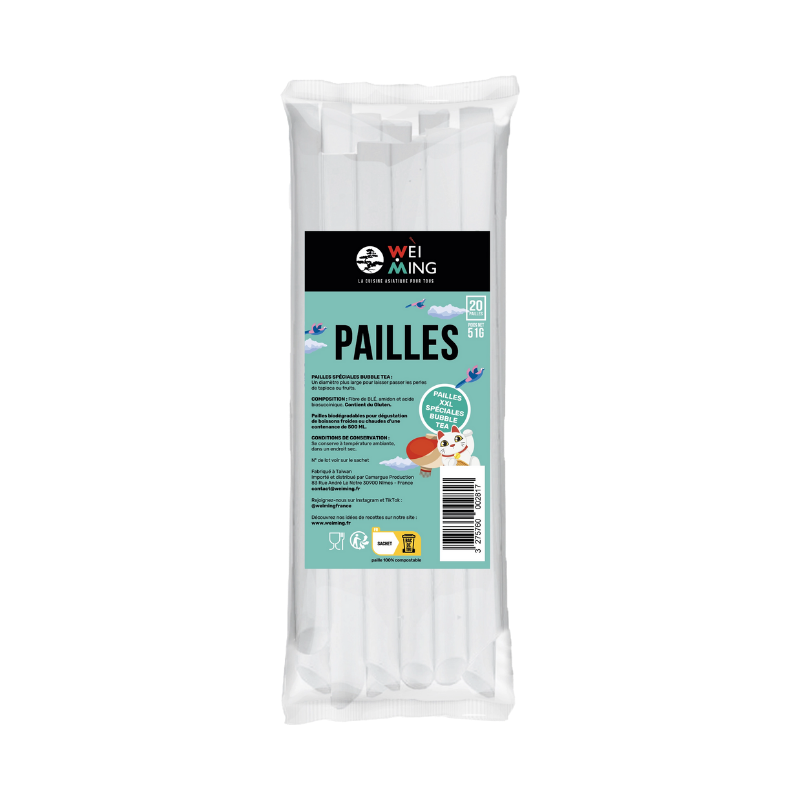 Pailles bubble tea