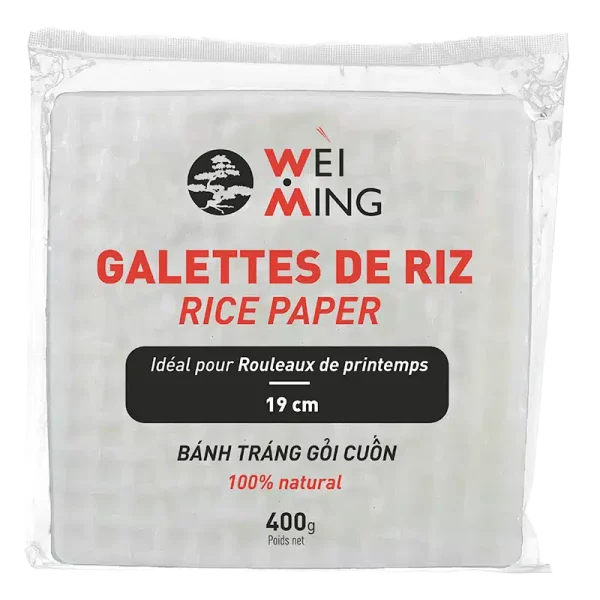 3275760001124 WEI MING GALETTES CARREES 400G