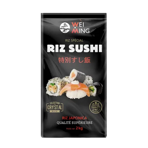 3275760001575 RIZ JAPONICA POUR SUSHI 2KG CRISTAL RICE