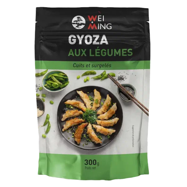 3275760001704 - GYOZA AUX LEGUMES WEI MING 300G - PCB 24