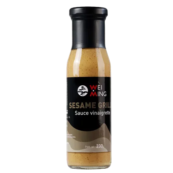 3275760001803 WEI MING VINAIGRETTE SESAME GRILLE 230G