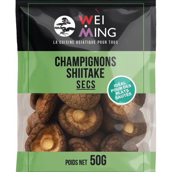 Champignons shitaké secs