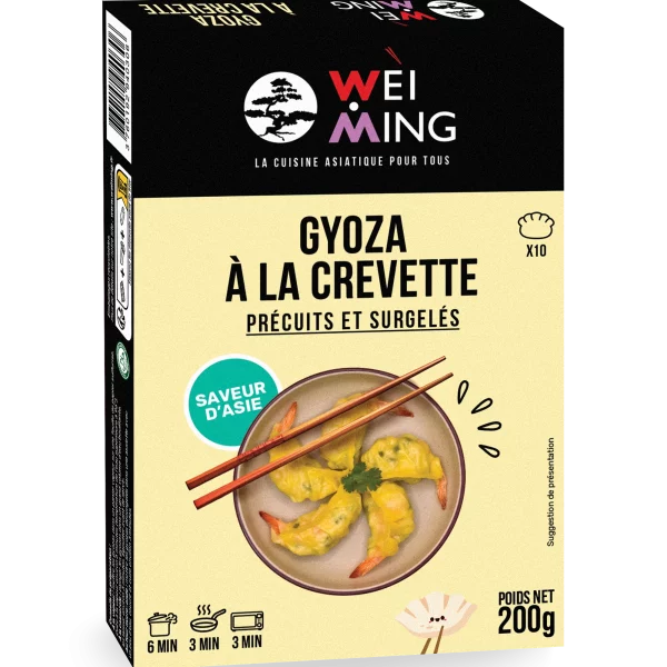 Gyoza à la crevette