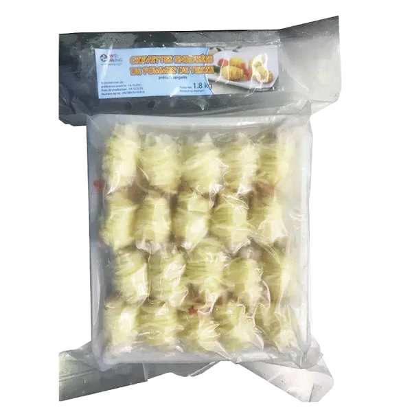 CREVETTES ENROBEES DE POMME DE TERRE 1.8KG 3275760000615