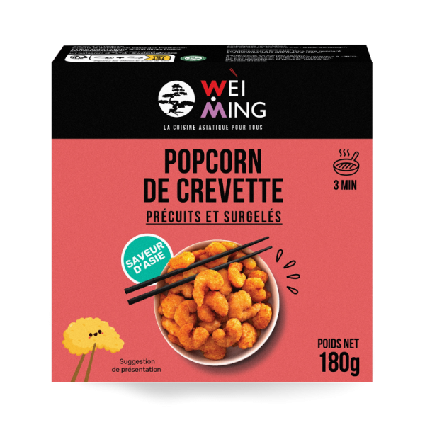 Popcorn de crevette