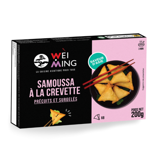 Samoussa à la crevette