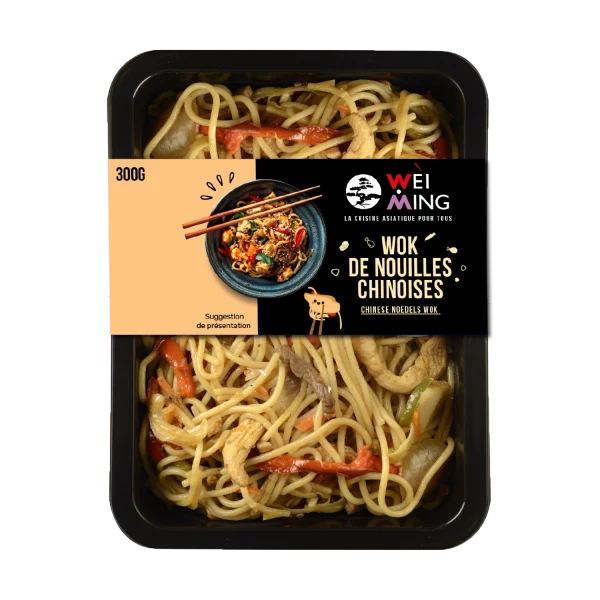 Wok de nouilles chinoises