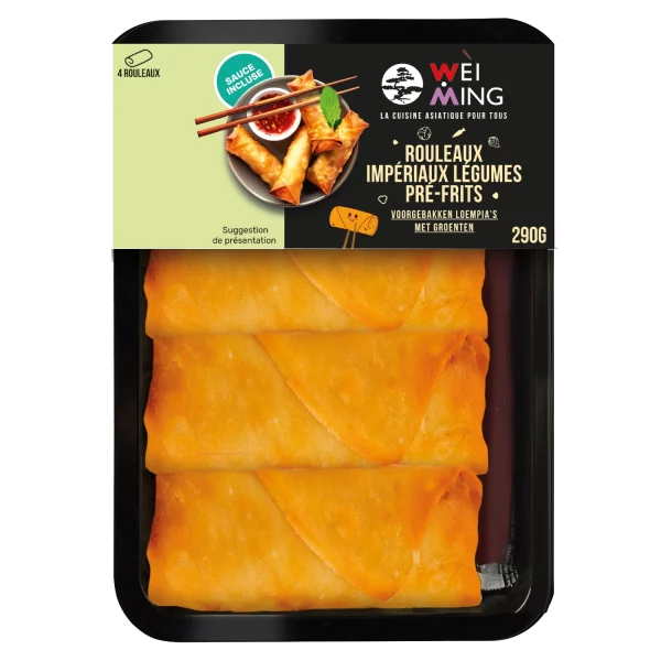 Rouleaux impériaux aux légumes pré-frits