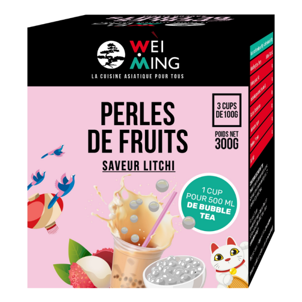 perles de fruits litchi